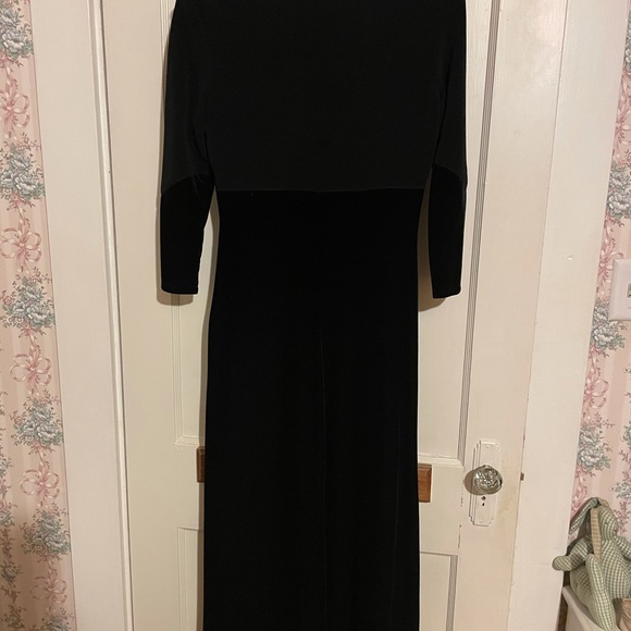 Max Studio Leonmax black evening gown! - Picture 2 of 3